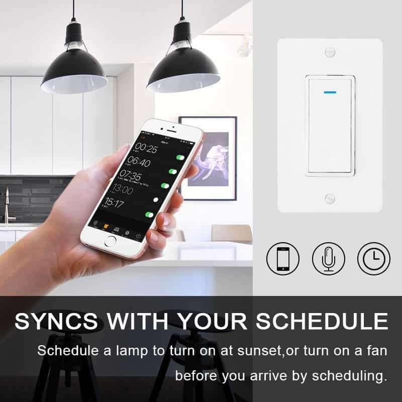 Công tắc cơ thông minh Tuya (WiFi) 28