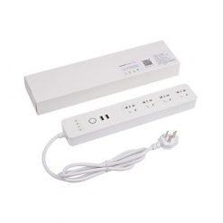 Ổ cắm kéo dài thông minh Tuya, kết nối Wifi, hỗ trợ Google và Alexa 5 Hop Dung O Cam Keo Dai Tuya