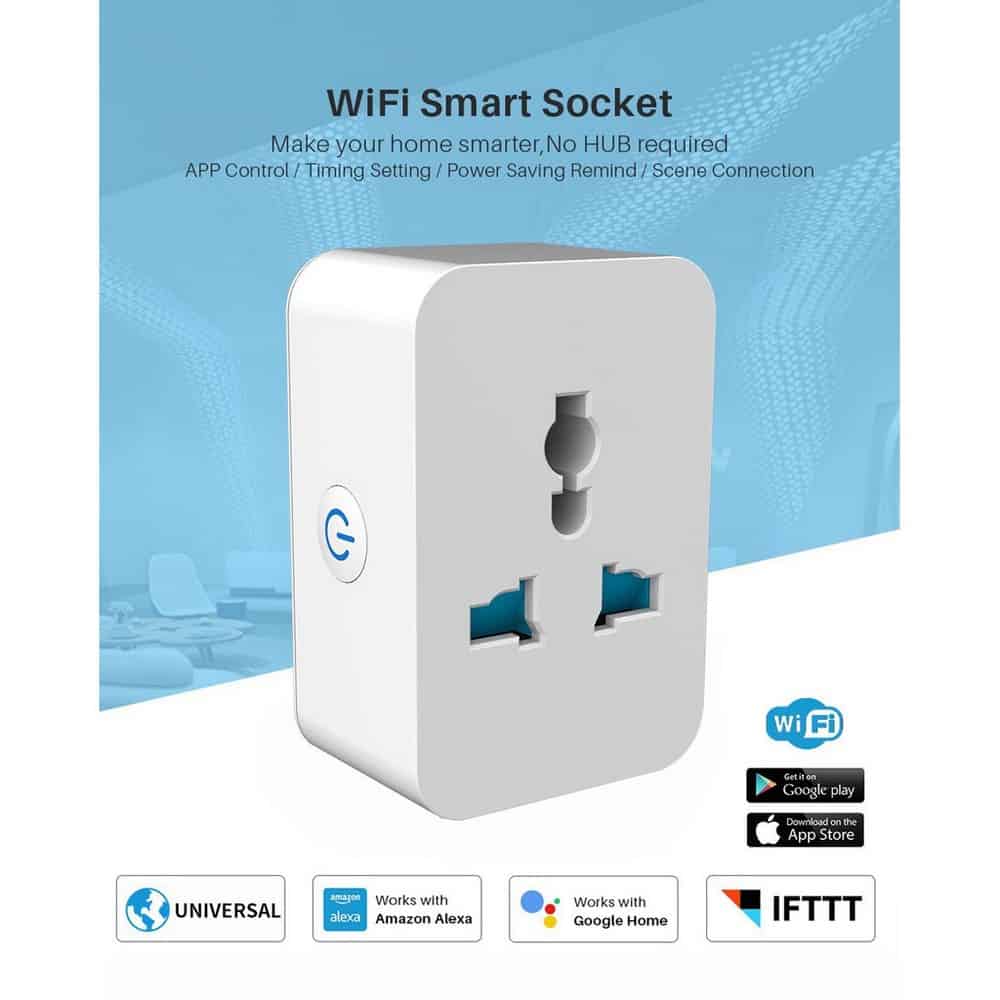 Ổ cắm thông minh wifi Tuya 39