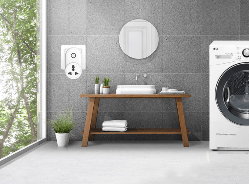 Ổ Cắm Wifi Điều Khiển Qua Điện Thoại Tuya TC5 12