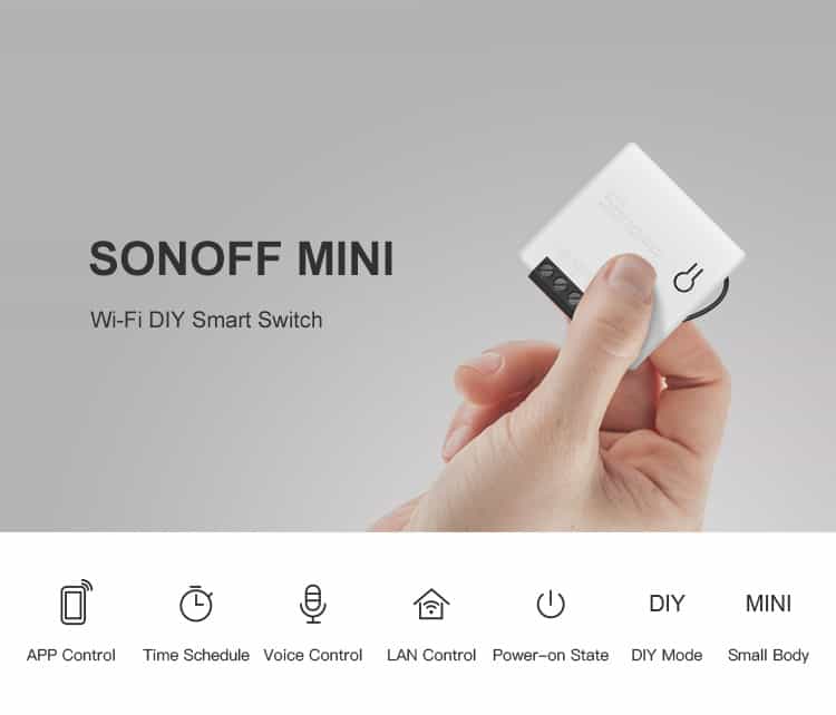 Công tắc đảo chiều thông minh Sonoff Mini 1