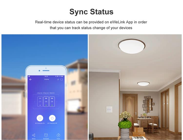 Công tắc thông minh Sonoff TX, bật tắt từ xa, hỗ trợ Google Home và Alexa 14
