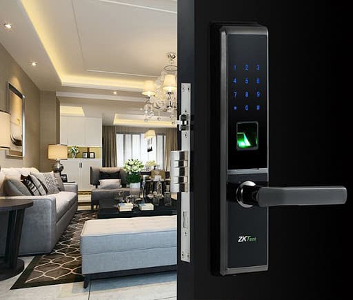 Khóa thông minh vân tay cho căn hộ ZKTECO TL100 3