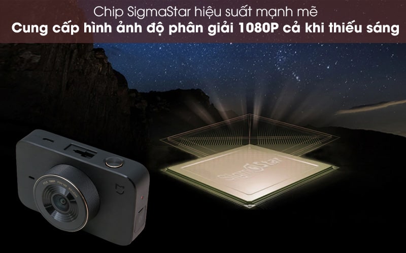 Camera Hành Trình 1080P Xiaomi Mi Dash Cam 1S Đen 4