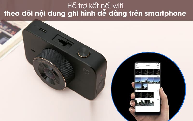 Camera Hành Trình 1080P Xiaomi Mi Dash Cam 1S Đen 6