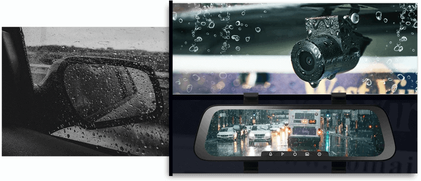 Camera Hành Trình gương 70mai RearView Dash Camera Wide 2