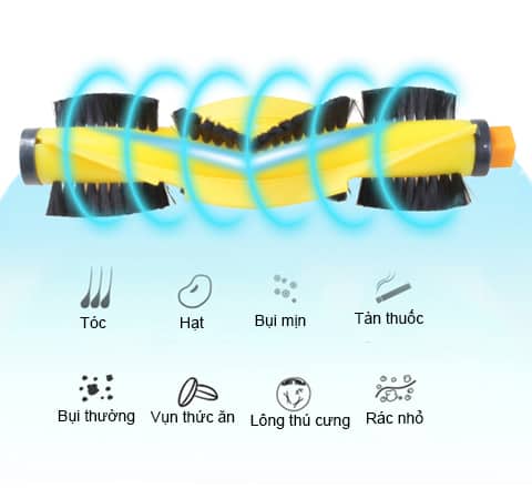 Robot hút bụi lau nhà Liectroux B6009 của Đức 23