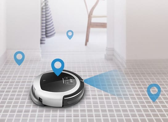 Robot hút bụi lau nhà Liectroux B6009 của Đức 15