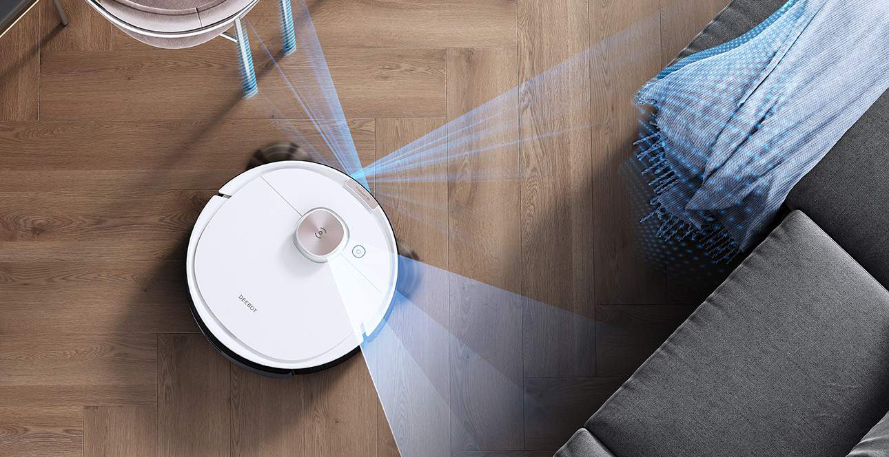 ROBOT HÚT BỤI LAU NHÀ DEEBOT OZMO T8 6 ROBOT HÚT BỤI LAU NHÀ DEEBOT OZMO T8 1