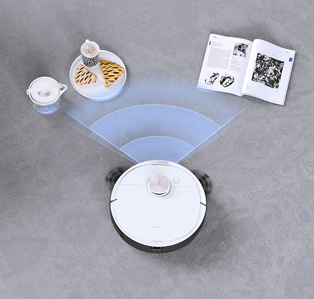 ROBOT HÚT BỤI LAU NHÀ DEEBOT OZMO T8 8 ROBOT HÚT BỤI LAU NHÀ DEEBOT OZMO T8 3