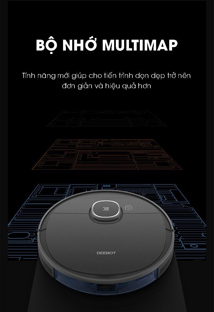 Robot hút bụi lau nhà Ecovacs Deebot T5 HERO ( DX96, OZMO 950) 5