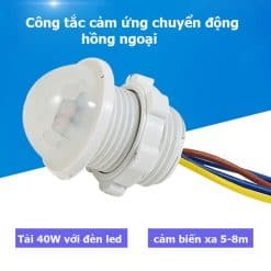 Công tắc cảm ứng chuyển động hồng ngoại, công tắc cảm biến chuyển động hồng ngoại 3 Cong Tac Cam Bien Chuyen Dong