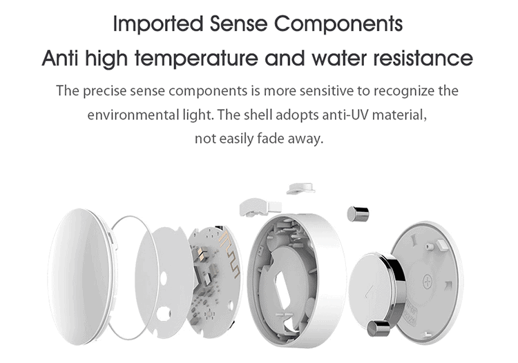 Cảm biến ánh sáng Mijia Zigbee 3.0 tương thích Apple HomeKit 7 Cảm biến ánh sáng Mijia Zigbee 3.0 tương thích Apple HomeKit 4