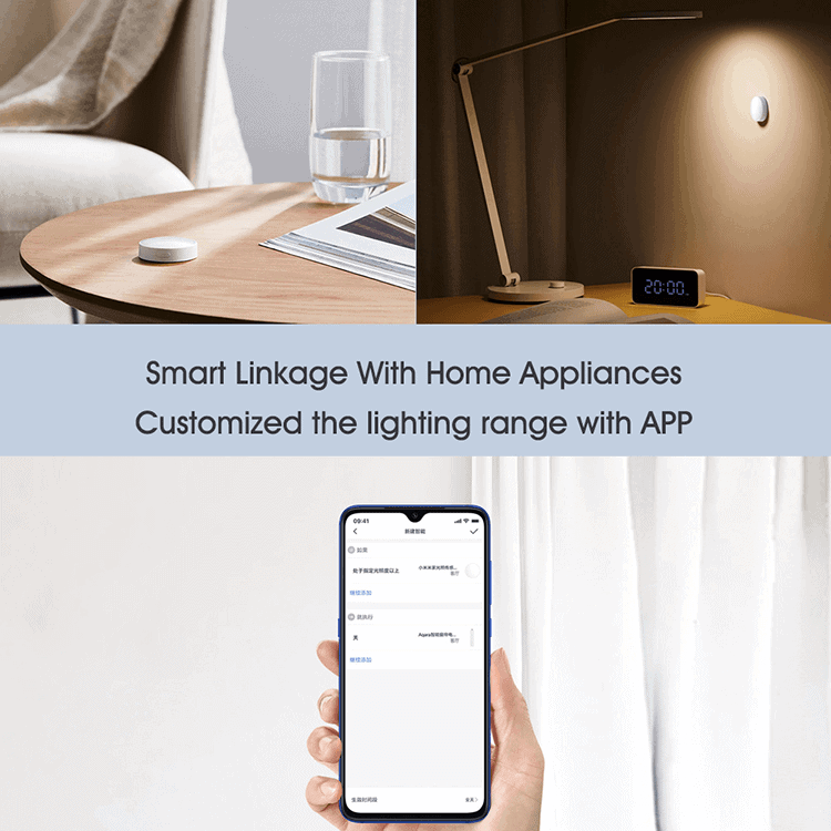 Cảm biến ánh sáng Mijia Zigbee 3.0 tương thích Apple HomeKit 6 Cảm biến ánh sáng Mijia Zigbee 3.0 tương thích Apple HomeKit 3