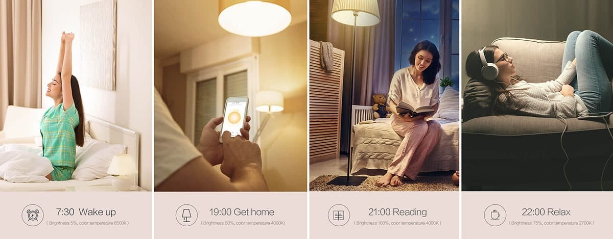 Bóng đèn LED Aqara 9W 2700K – 6500K 3