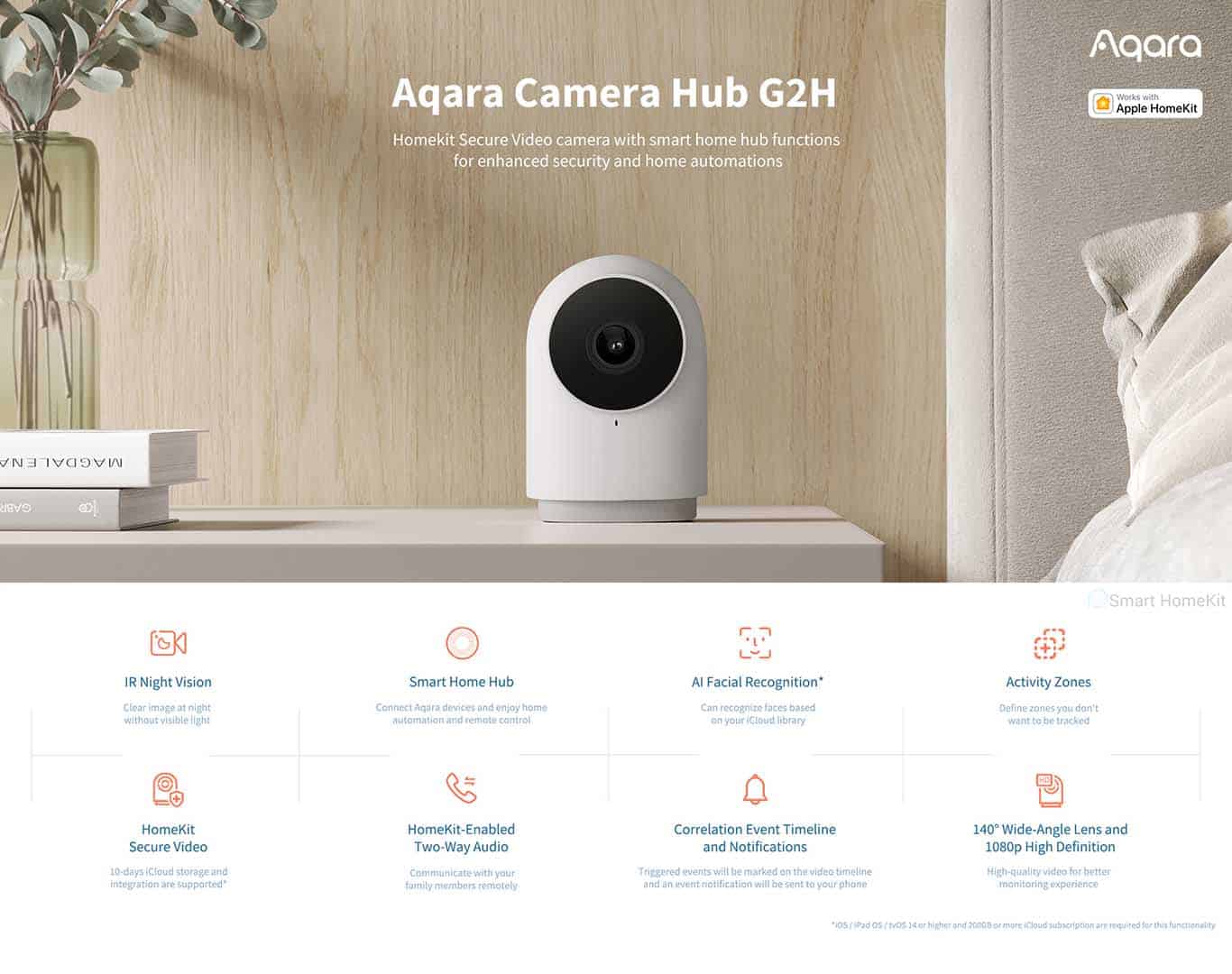 Camera Aqara G2H HomeKit Full HD 1080p 6 Camera Aqara G2H HomeKit Full HD 1080p 1
