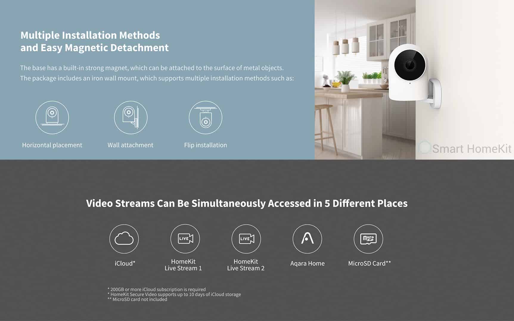 Camera Aqara G2H HomeKit Full HD 1080p 9 Camera Aqara G2H HomeKit Full HD 1080p 4