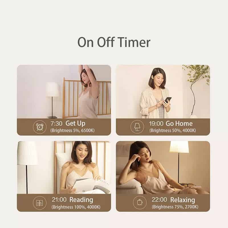 Bóng đèn LED Aqara Smart Bulb E27 9W 2700K – 6500K 39