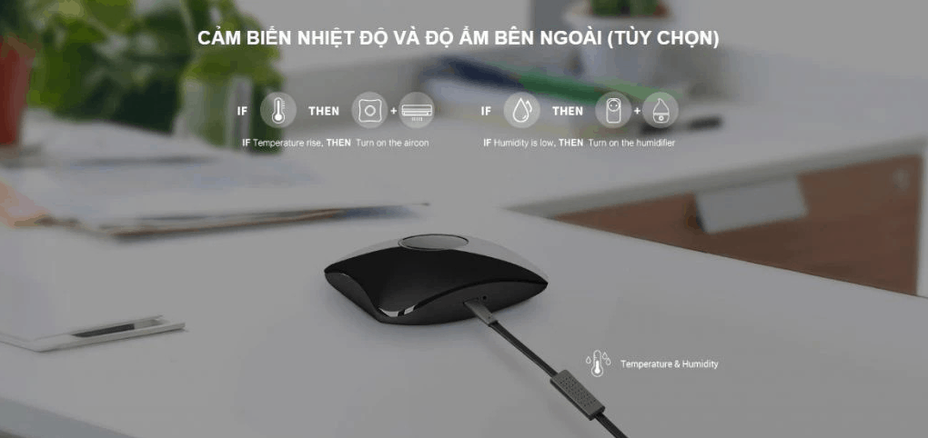 BroadLink RM4 Pro – Trung tâm điều khiển hồng ngoại, vô tuyến thông minh 5