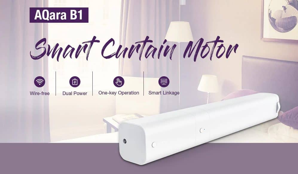Động cơ rèm thông minh Aqara B1 sử dụng Pin 13