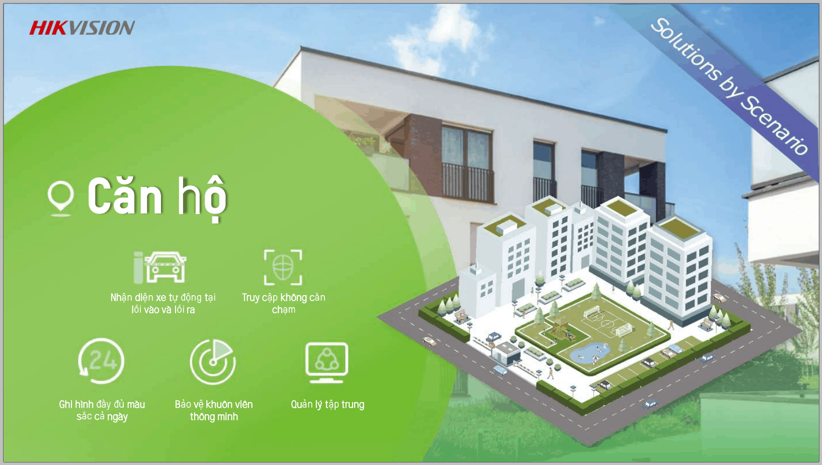 Giải pháp tổng thể cho toàn bộ căn hộ Hikvision 1 Giải pháp tổng thể cho toàn bộ căn hộ Hikvision 1