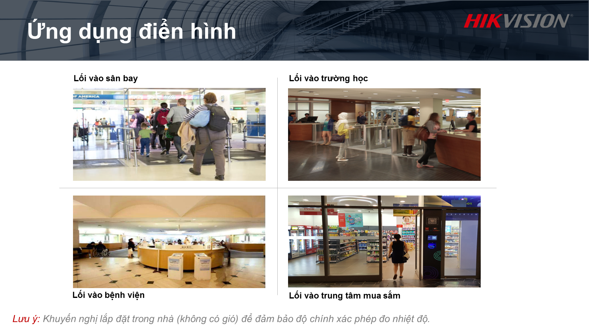 Giải pháp sàng lọc nhiệt độ với cổng dò kim loại Hikvision 3 Giải pháp sàng lọc nhiệt độ với cổng dò kim loại Hikvision 1