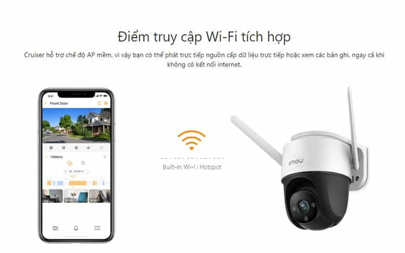 Camera IP Wifi PTZ 4MP IPC-S42FP-IMOU 8