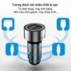 Tẩu 2 USB 70mai CC02 3 Sac Nhanh O To 2 Cong Usb 70mai Midrive Cc02 7