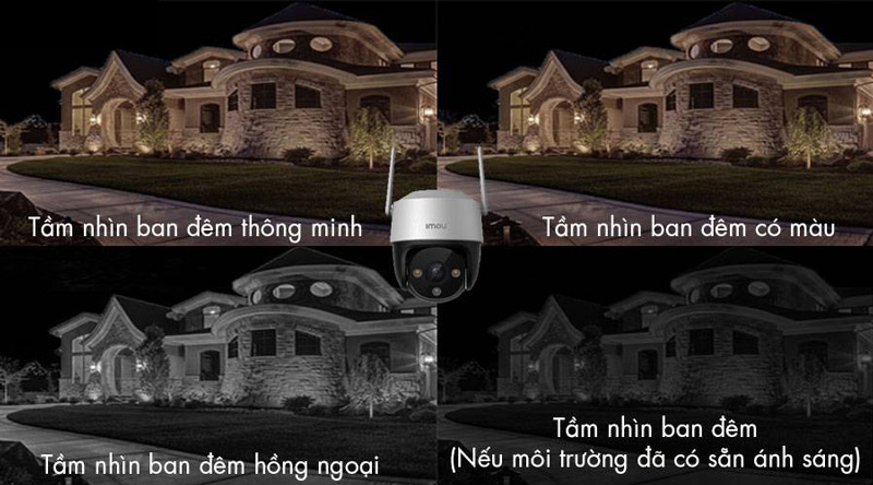 Camera WIFI ngoài trời IMOU IPC-S41FP 4MP 2
