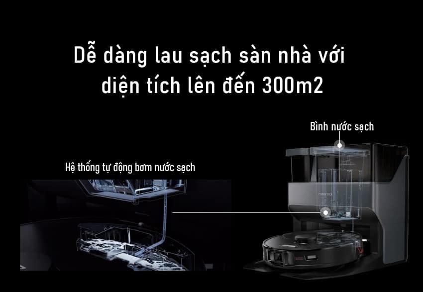 Robot Hút Bụi Lau Nhà Roborock S7 MaxV I S7 Max Ultra 65