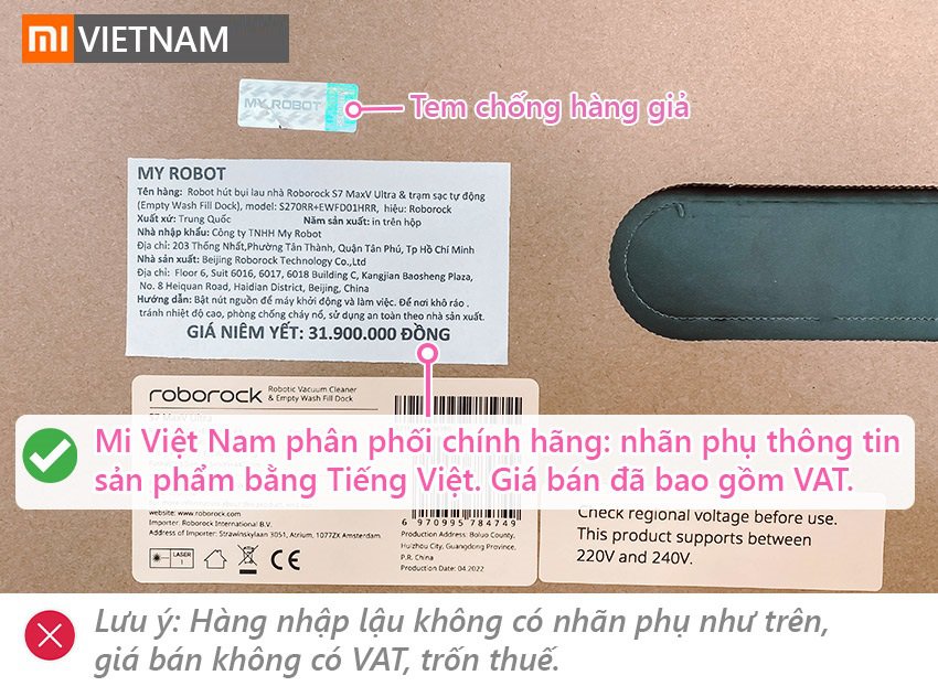 Robot Hút Bụi Lau Nhà Roborock S7 MaxV I S7 Max Ultra 103