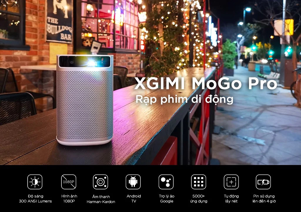 Máy chiếu di động thông minh XGIMI Mogo Pro 46