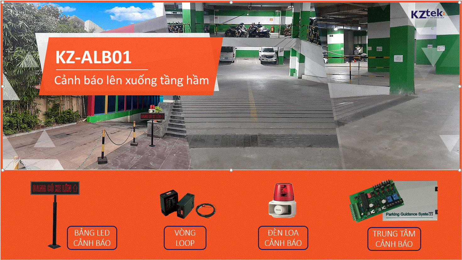 1. Giải Pháp Cảnh Báo Xe Ô tô Lên Xuống Tầng Hầm 14