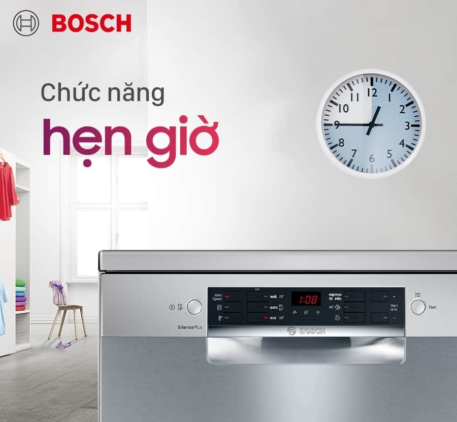 Máy rửa bát Bosch SMS2IVI61E - Kết Nối Thông Minh - Dọn Rửa Nhẹ Nhàng 7