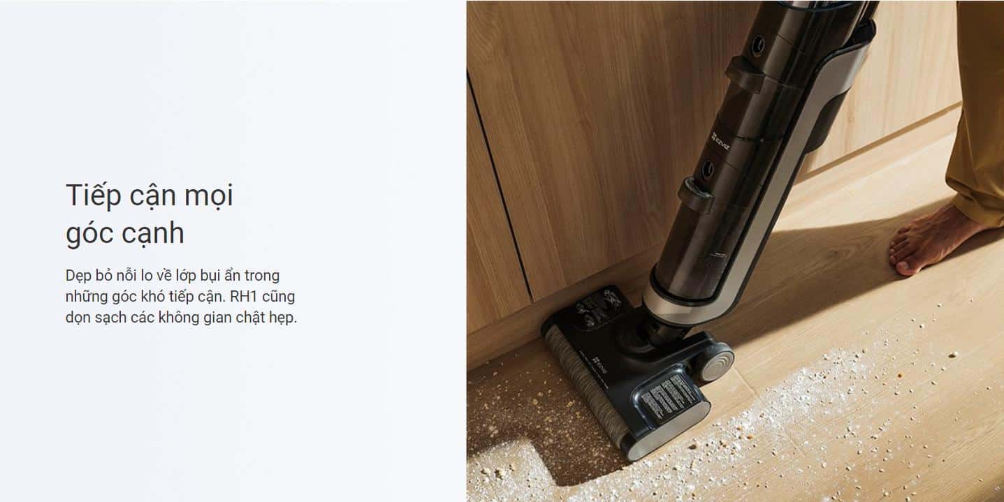 MÁY HÚT BỤI EZVIZ RH1 THÔNG MINH VỆ SINH LÀM SẠCH MỌI GÓC CẠNH 47