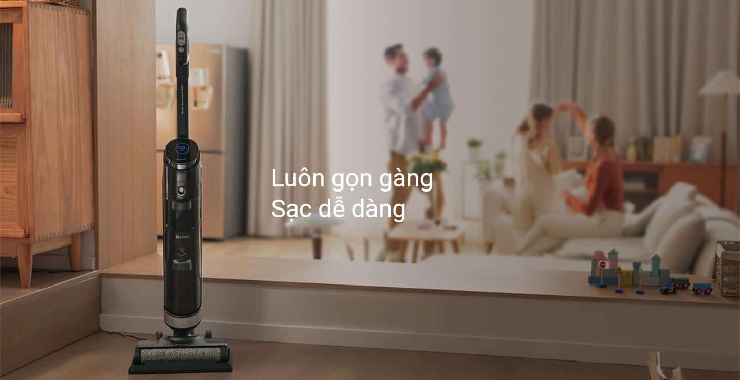 MÁY HÚT BỤI EZVIZ RH1 THÔNG MINH VỆ SINH LÀM SẠCH MỌI GÓC CẠNH 50