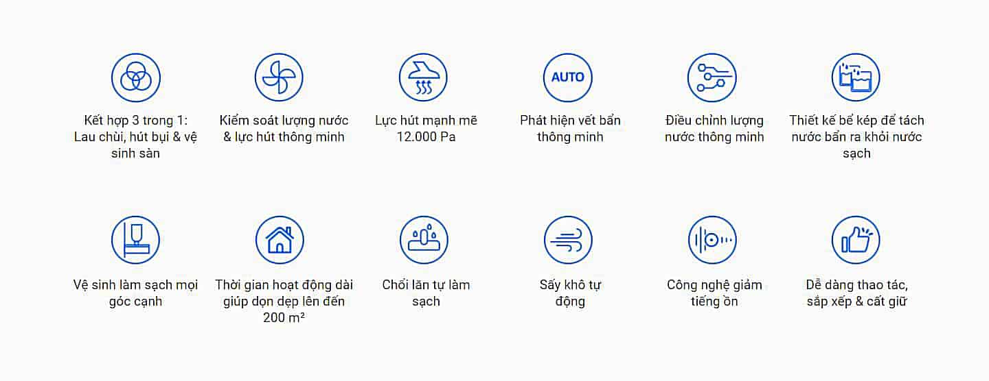 MÁY HÚT BỤI EZVIZ RH1 THÔNG MINH VỆ SINH LÀM SẠCH MỌI GÓC CẠNH 37